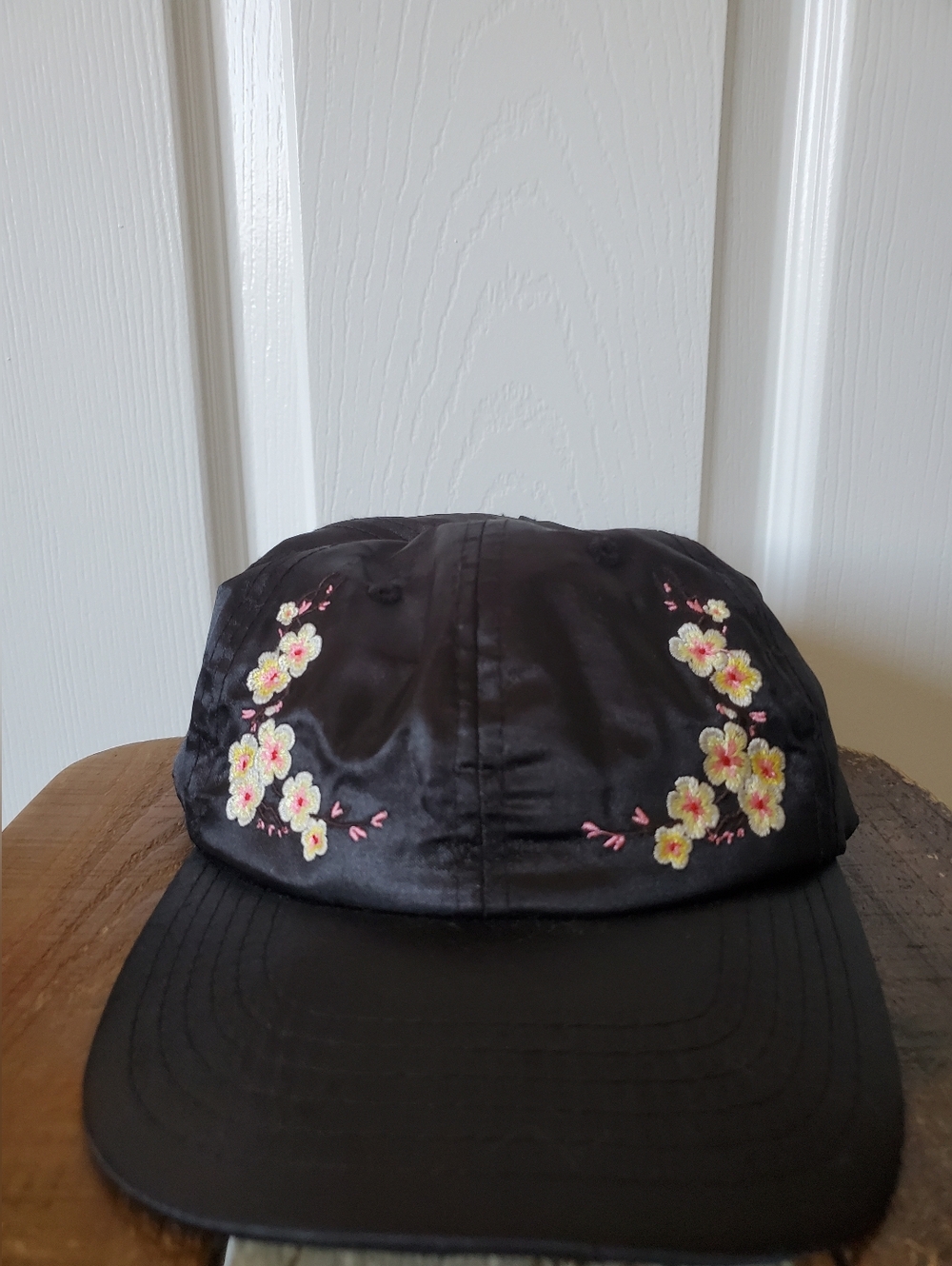 Embroider Cherry Blossom Hat